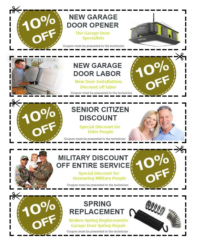 HighTech Garage Doors Jacksonville, FL 904-712-0540 - Coupons